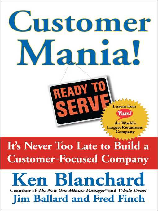 Cover image for Customer Mania!